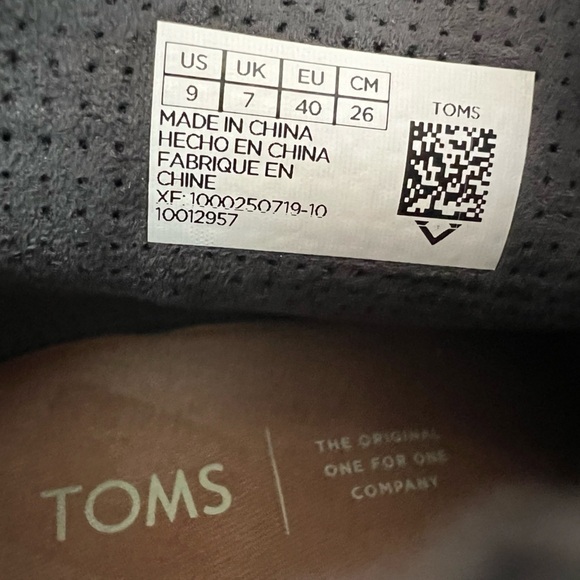 Toms Womens Kala Ankle Boots Booties Gray Wedge Heel Cap Toe Lace Up size 9 - Picture 10 of 11